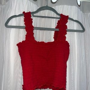 Holister, medium, red